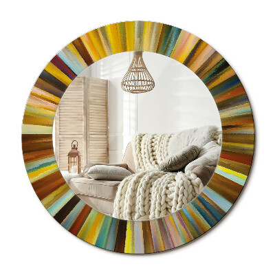 Oglinda perete decorativa rotunda Raze colorate