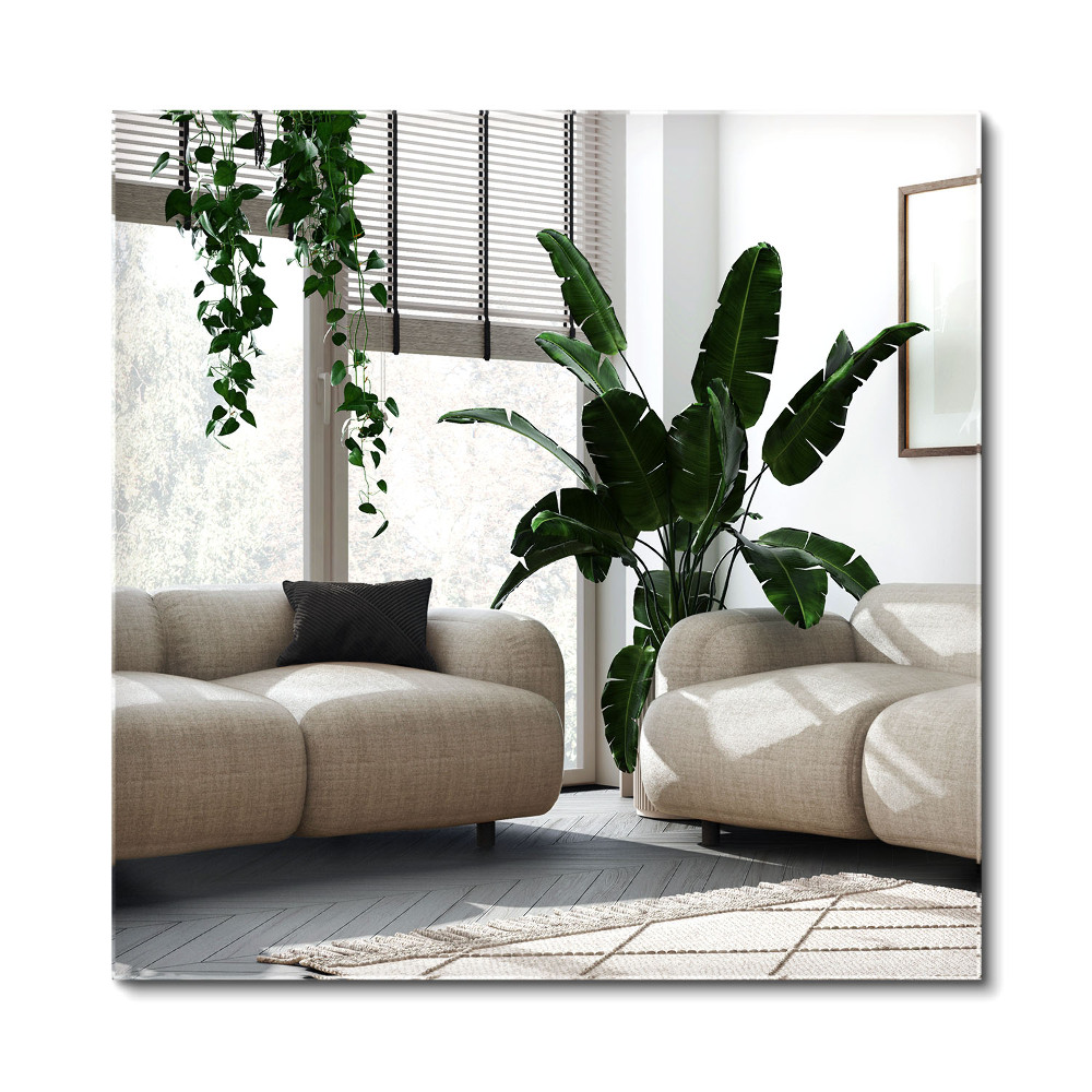 Oglinda dreptunghiulară de perete minimalist