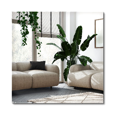 Oglinda dreptunghiulară de perete minimalist