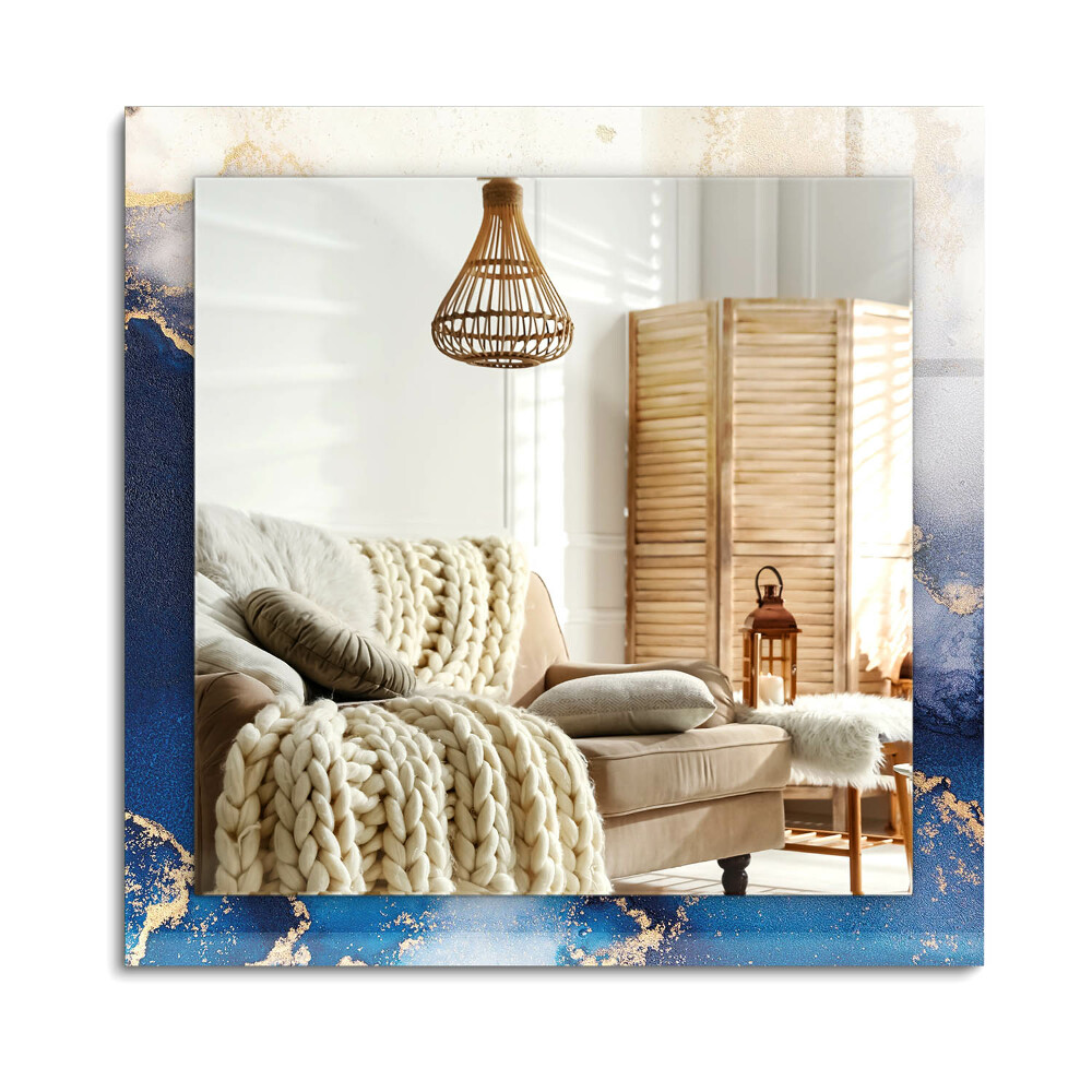 Oglinda dreptunghiulară decor perete Artă plastică abstractă