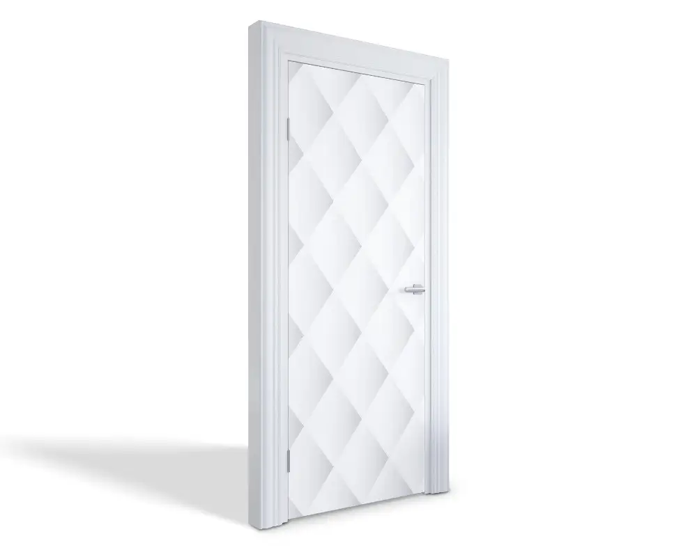 Autocolant pentru uși Model geometric