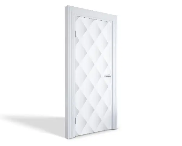 Autocolant pentru uși Model geometric