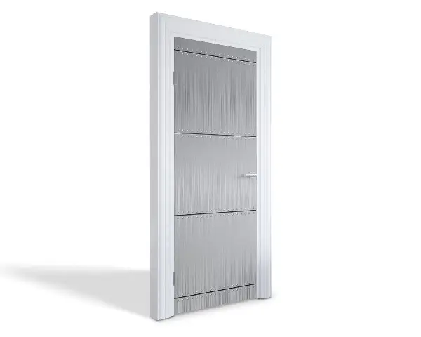 Autocolant pentru uși Panouri metalice