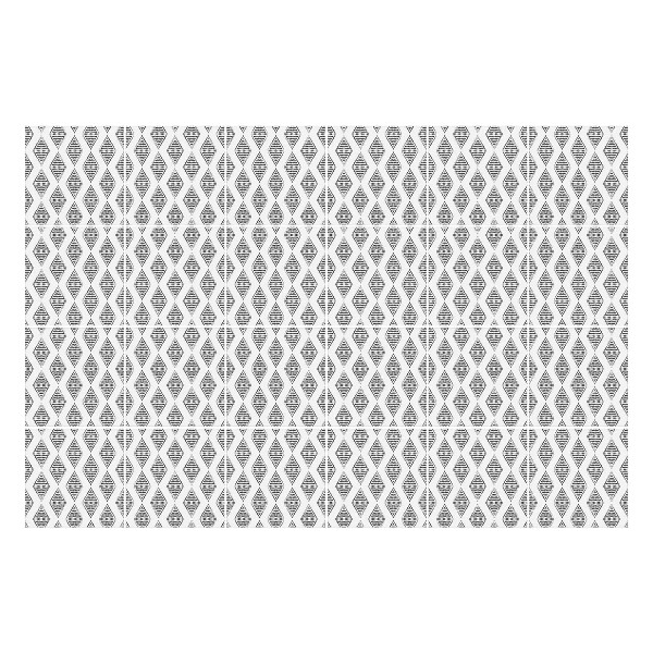 Autocolante pentru gresie Grile de diamant în linie