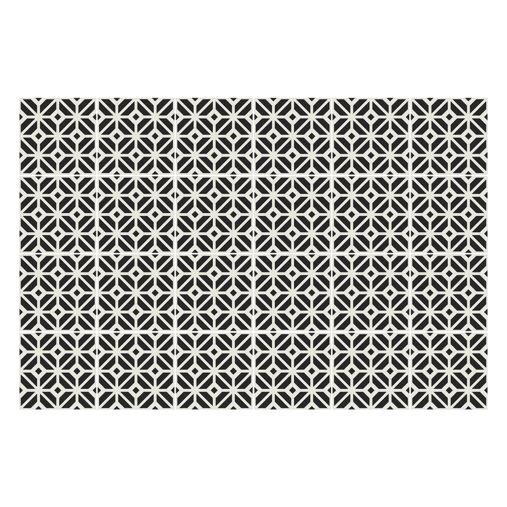 Autocolante pentru gresie Simetrii geometrice