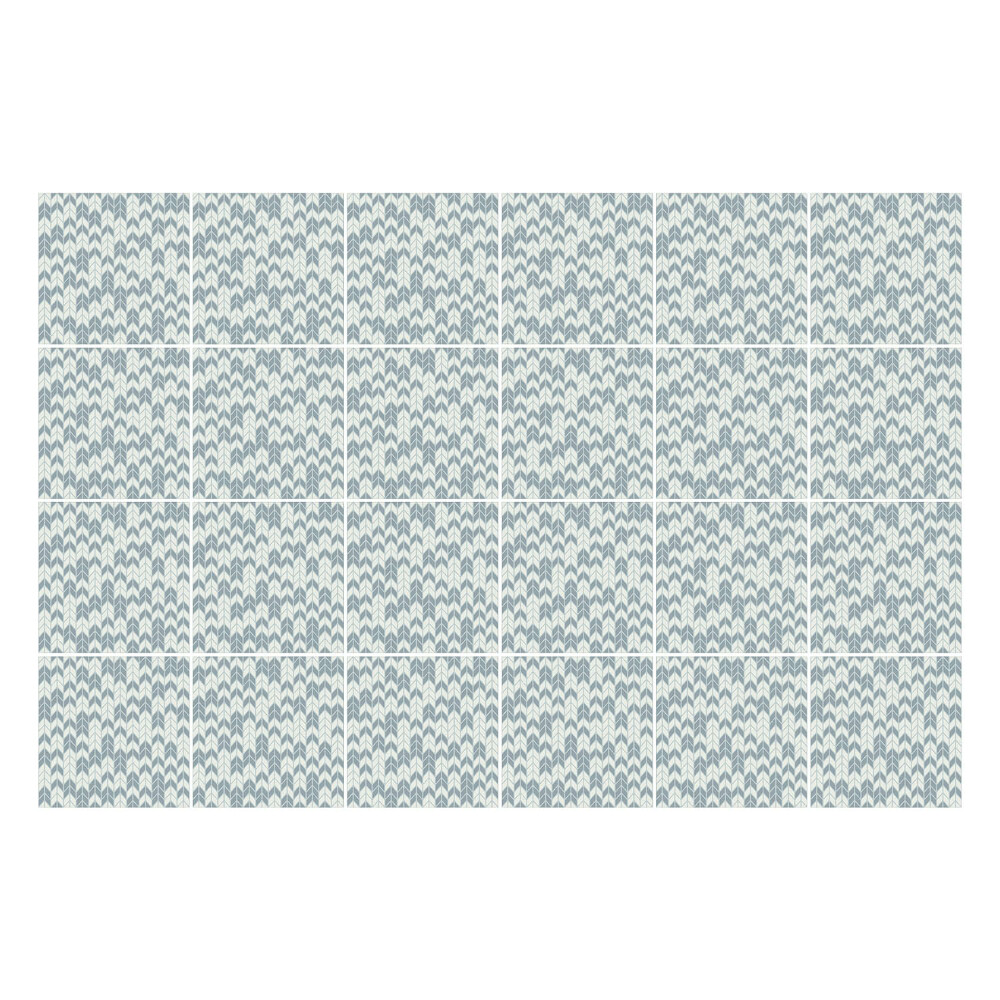 Autocolante gresie Valuri într-un aranjament delicat