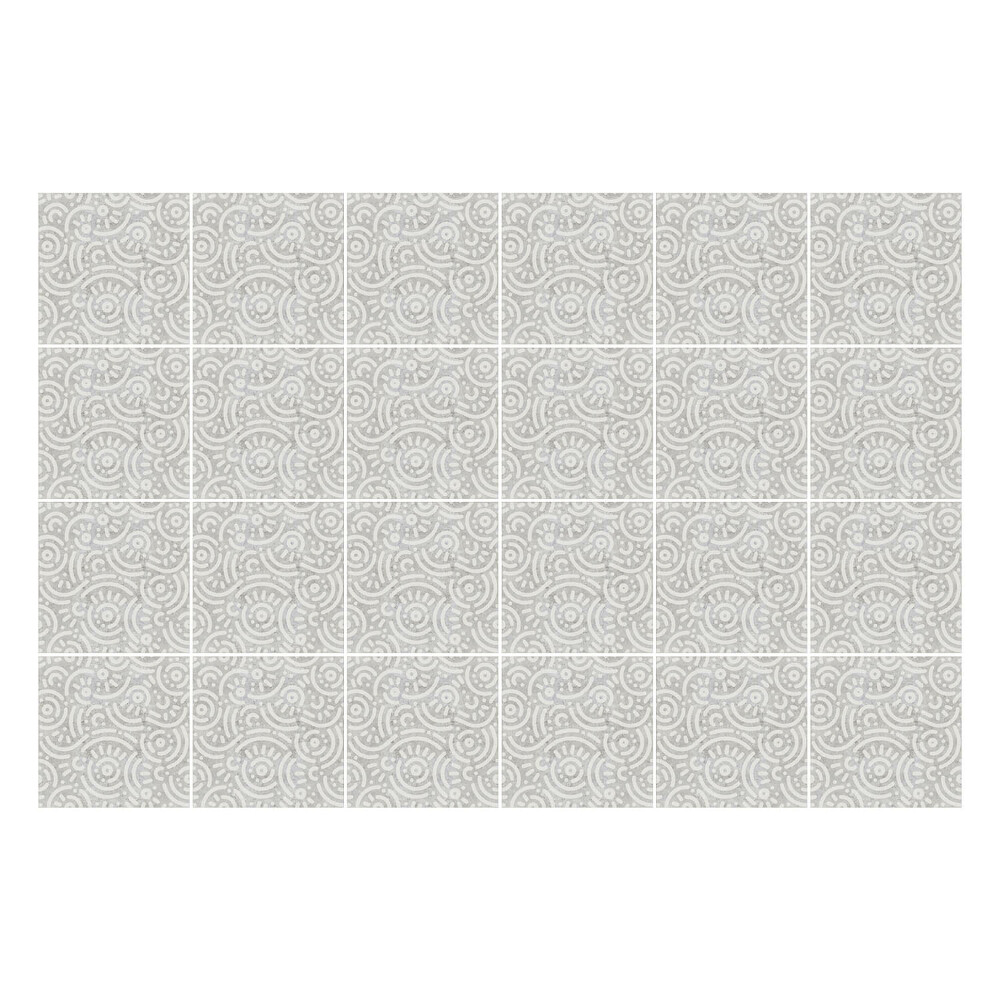 Autocolante gresie Valuri și spirale în mișcare