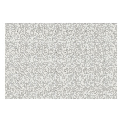 Autocolante gresie Valuri și spirale în mișcare