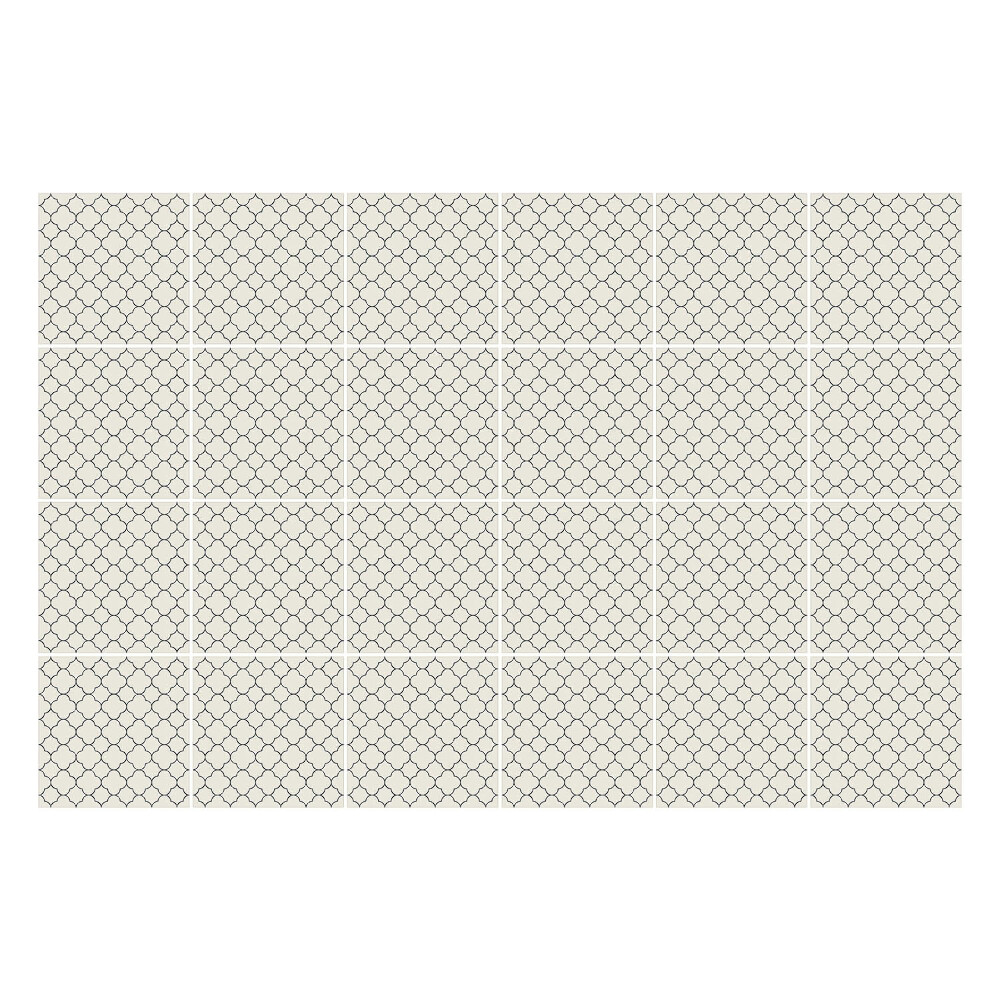 Autocolante gresie si faianta Motive hexagonale într-o grilă