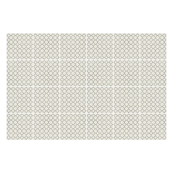 Autocolante gresie si faianta Motive hexagonale într-o grilă