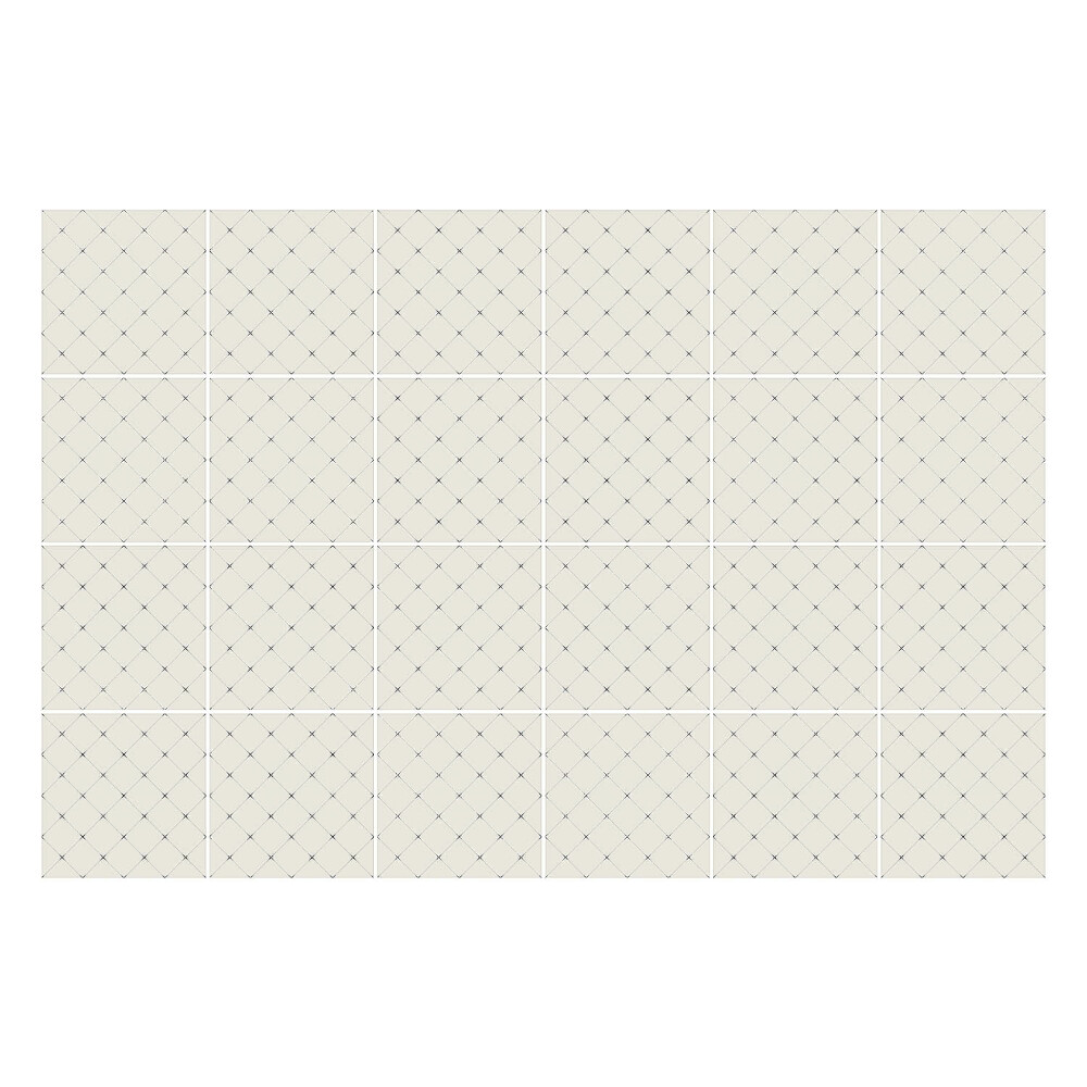 Autocolante gresie Motiv romb plasă