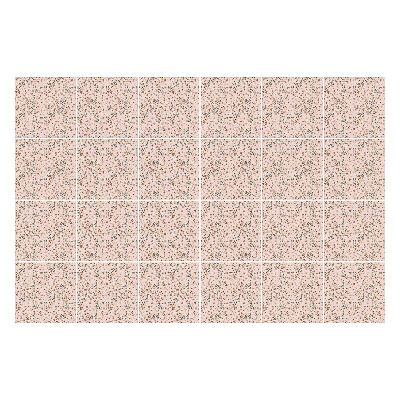 Autocolante gresie Motive florale delicate