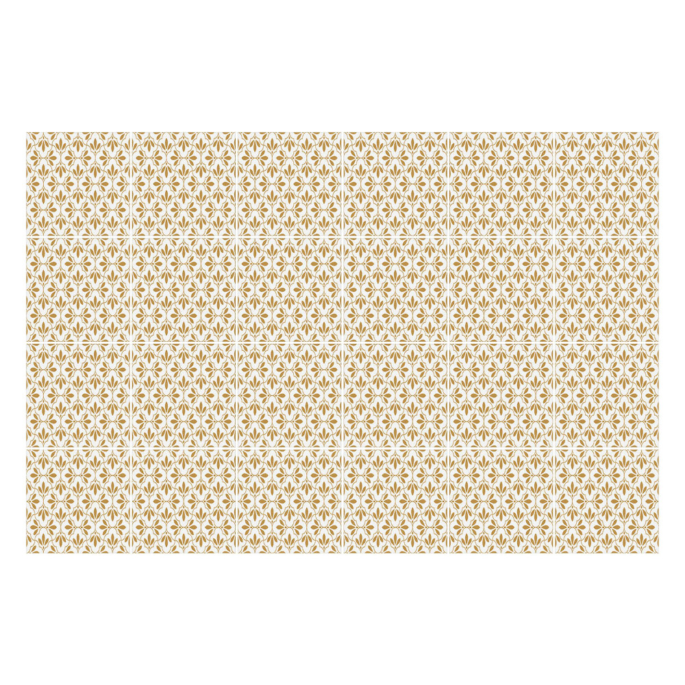 Autocolante gresie Motive florale delicate