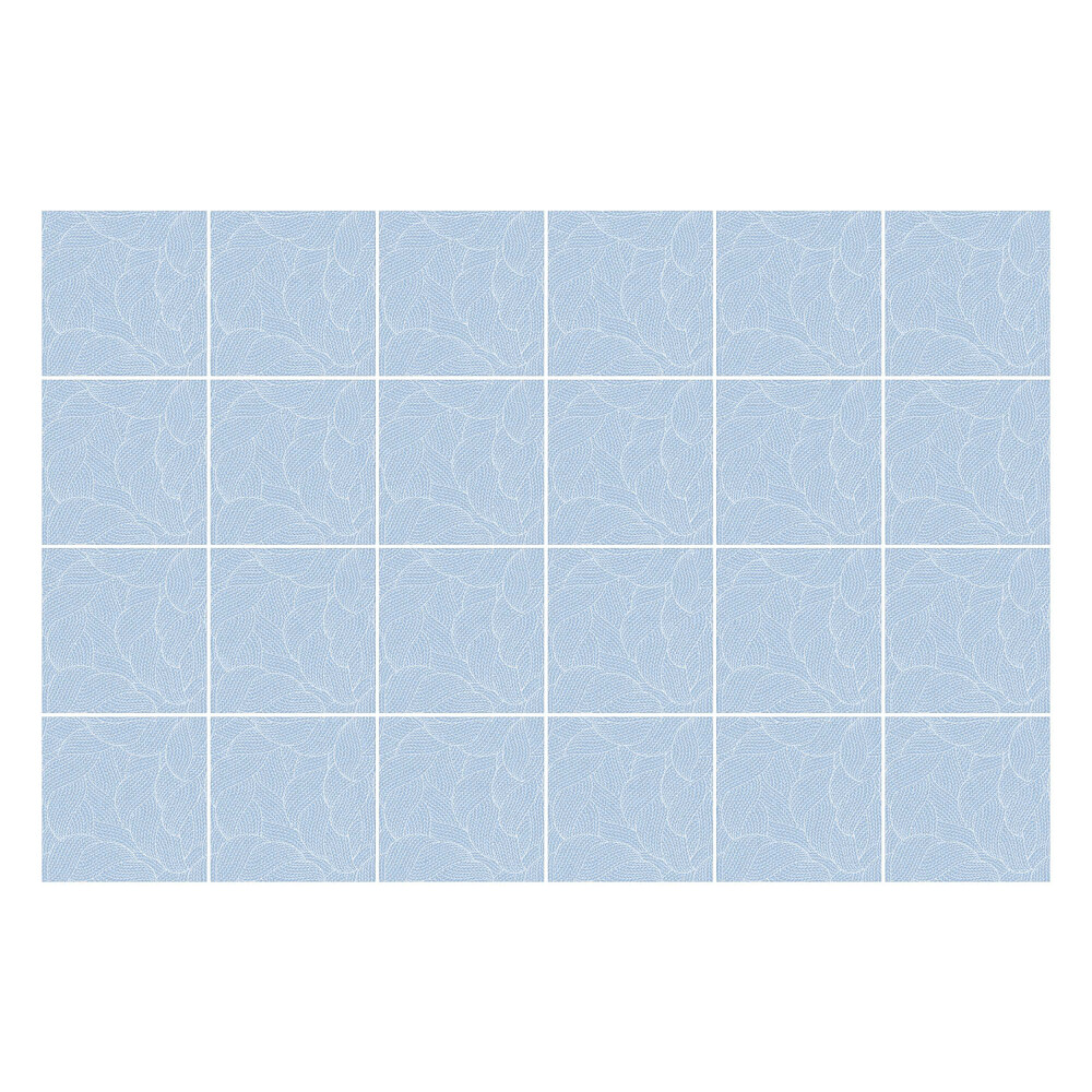 Autocolante gresie Linii ondulate delicate