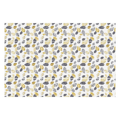 Autocolante pentru gresie Frunze în diferite forme