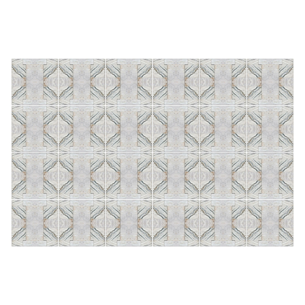 Autocolante gresie Geometrie în simetrie