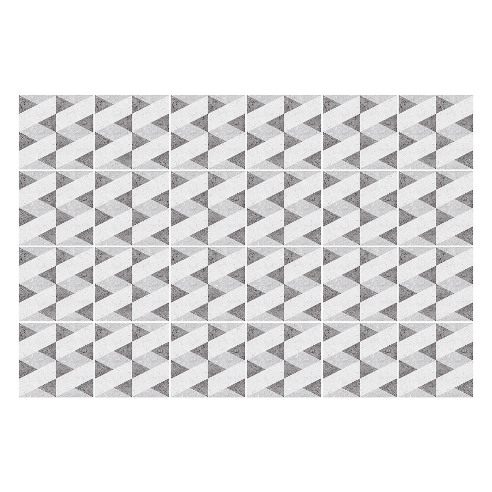 Autocolante pentru gresie Geometria triunghiului