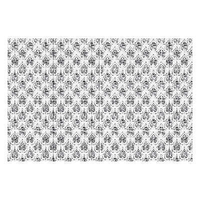 Autocolante pentru gresie Motiv cu forme cu frunze