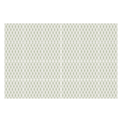 Autocolante pentru gresie Aranjament diamantat de romburi