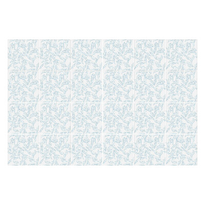 Autocolante gresie si faianta Frunze delicate în mișcare