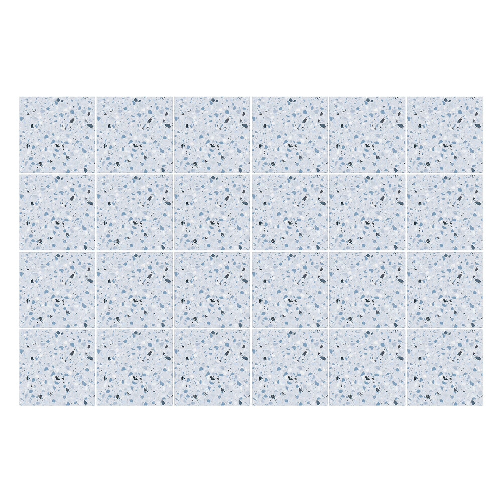 Autocolante gresie si faianta Motive florale delicate