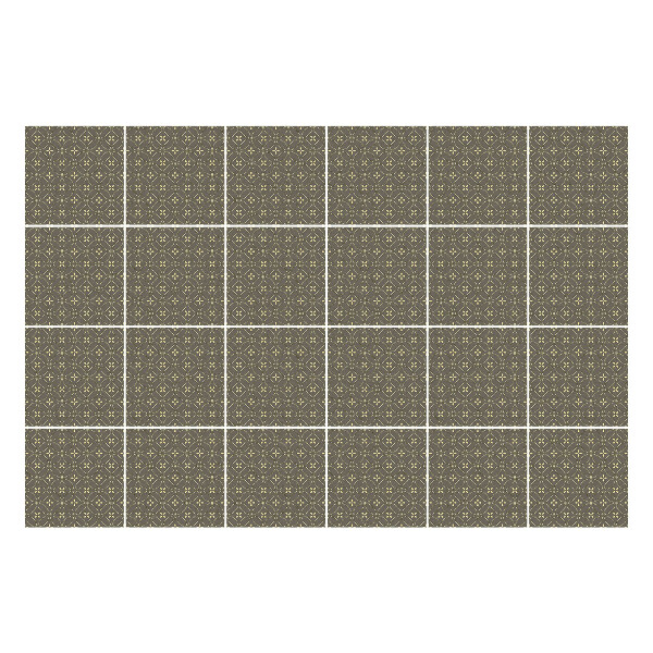 Autocolante gresie Geometrie în forme mici