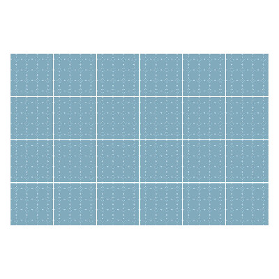 Autocolante gresie si faianta Motiv geometric delicat