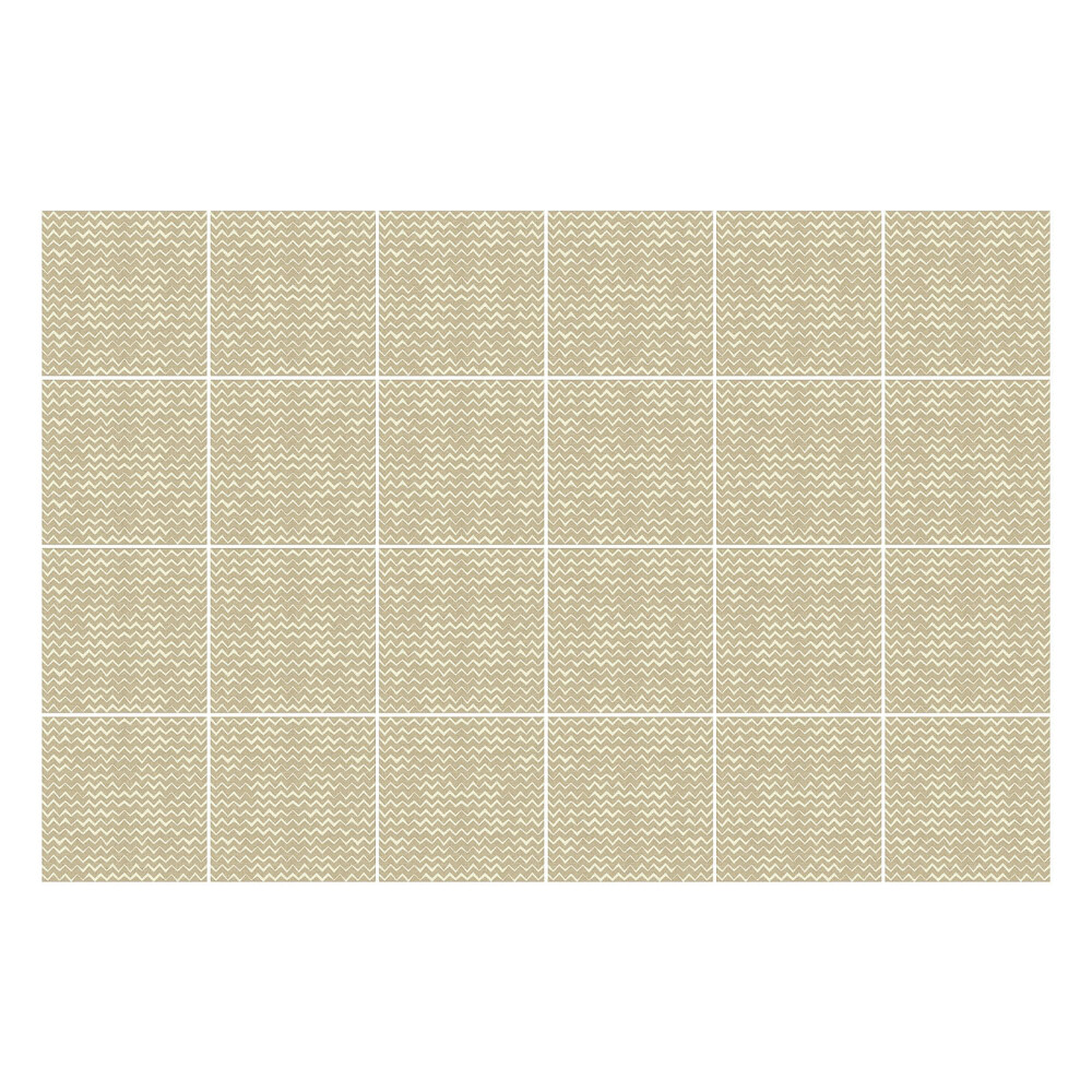 Autocolante gresie Valuri într-un model obișnuit