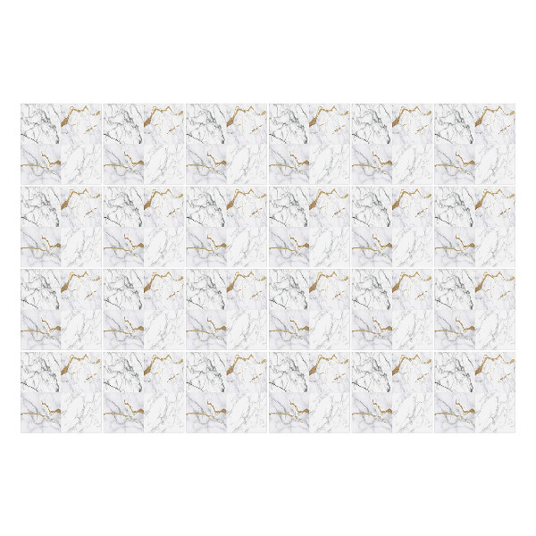 Autocolante gresie si faianta Valuri de marmură cu accent