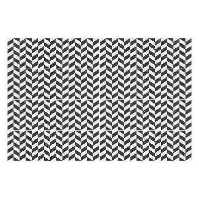 Autocolante gresie si faianta Motive în zig-zag în linie