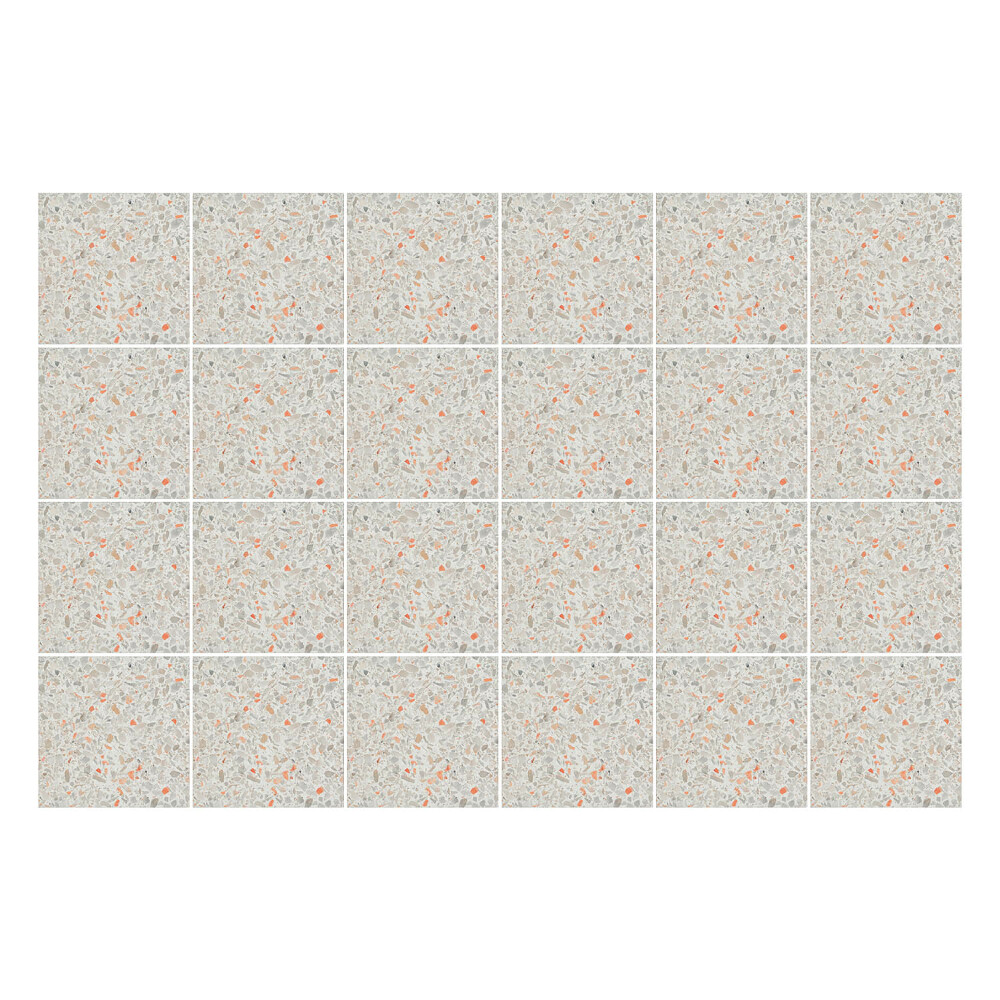 Autocolante pentru gresie Motiv floral cu frunze