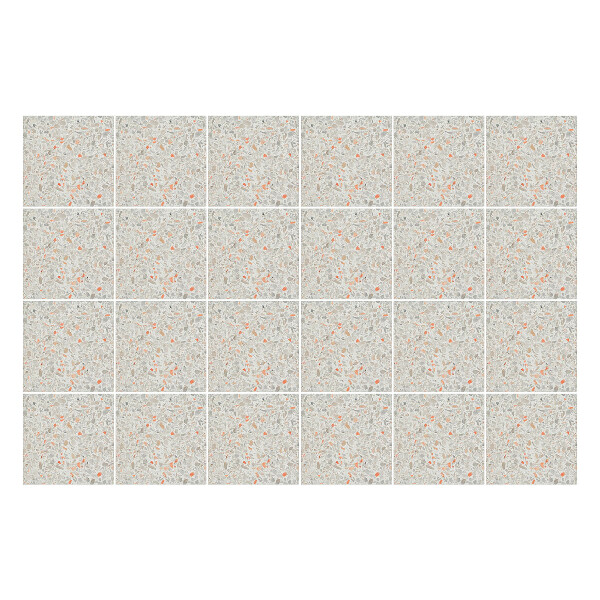 Autocolante pentru gresie Motiv floral cu frunze