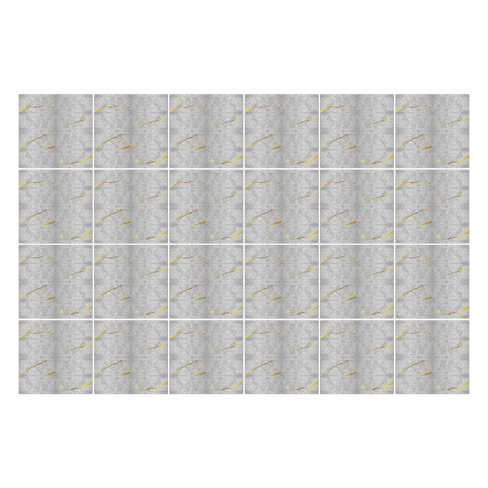 Autocolante pentru gresie Linii și forme abstracte