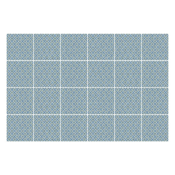 Autocolante gresie si faianta Forme geometrice delicate