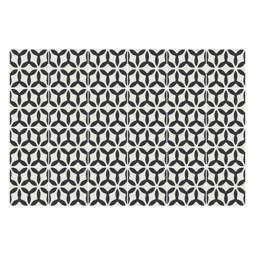 Autocolante gresie si faianta Geometrie simetrică