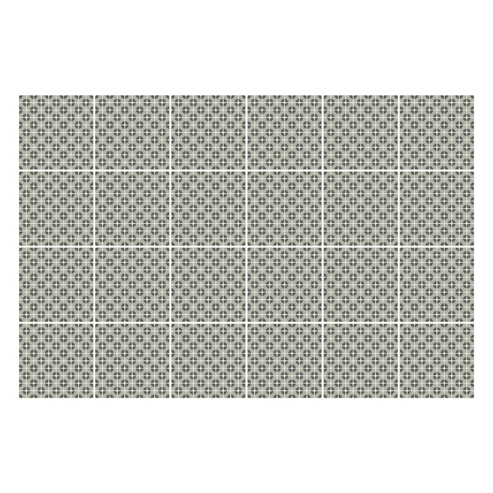 Autocolante pentru gresie Stele încrucișate