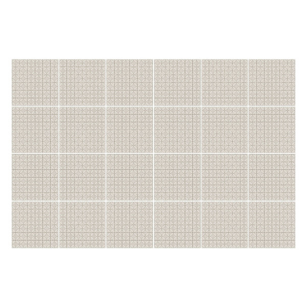 Autocolante gresie si faianta Geometrie în forme delicate