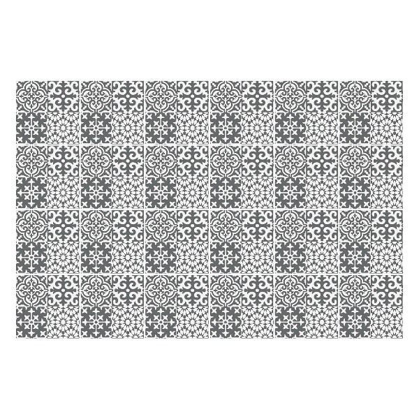 Autocolante gresie Ornamente florale clasice