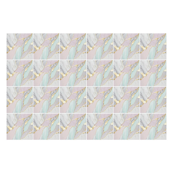 Autocolante gresie si faianta Marmură colorată