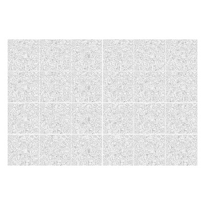 Autocolante pentru gresie Valuri în mișcare