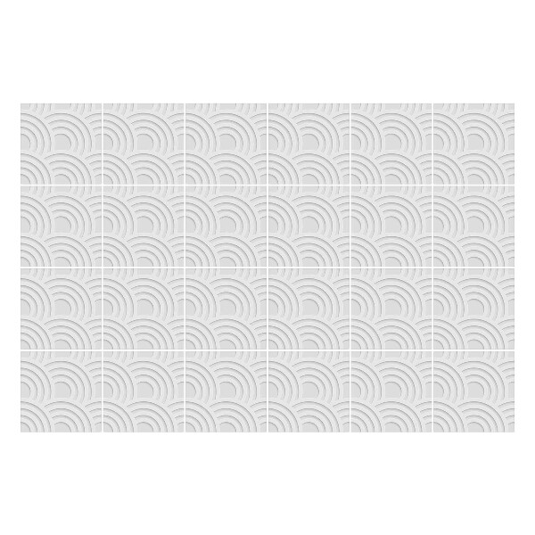 Autocolante gresie si faianta Arcuri 3D la modă