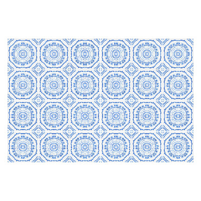 Autocolante pentru gresie Ornamente florale în gresie