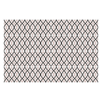 Autocolante gresie si faianta Forme ovale împletite