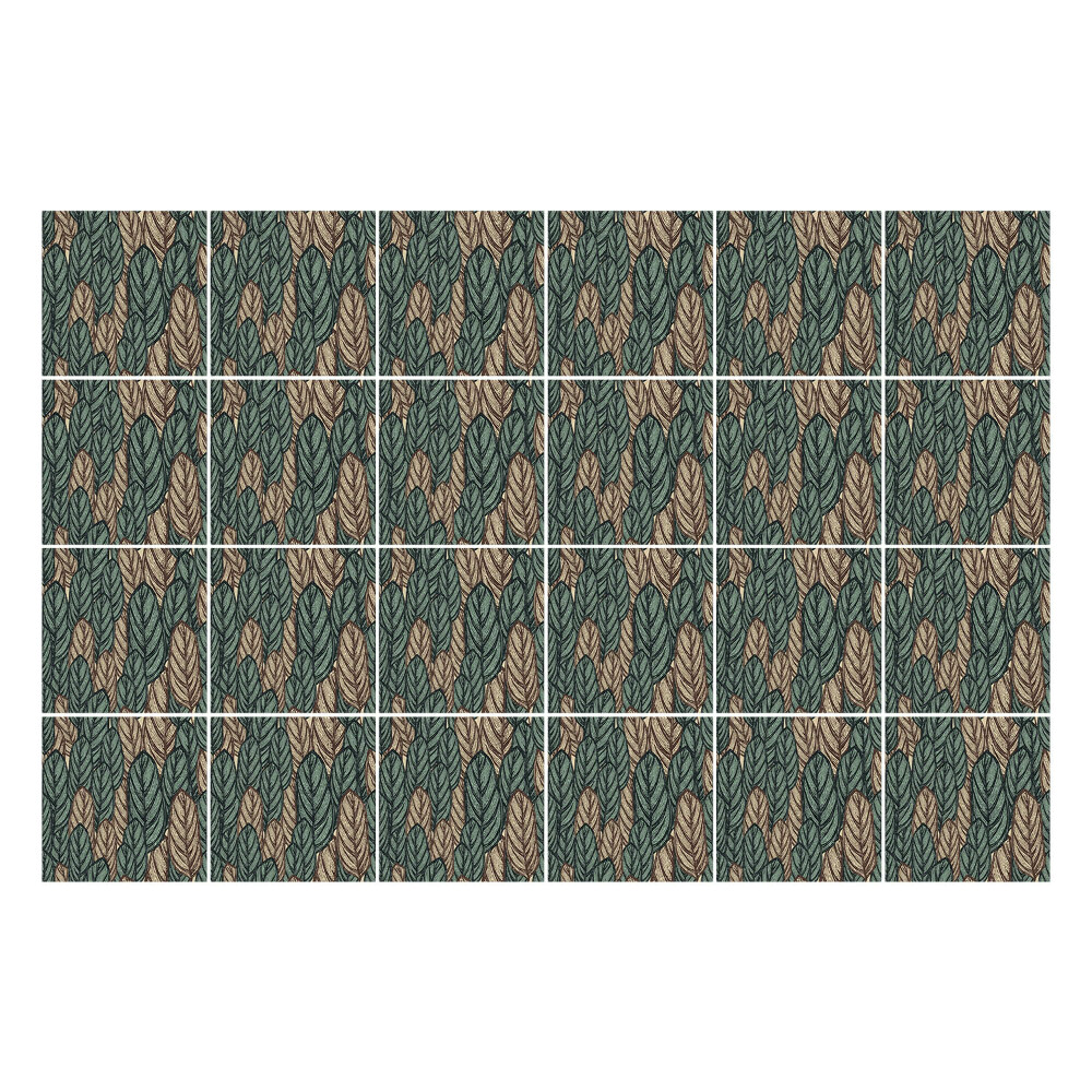 Autocolante gresie Boho pleacă