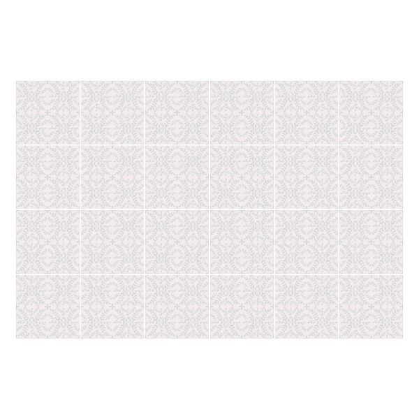 Autocolante gresie Motiv floral delicat
