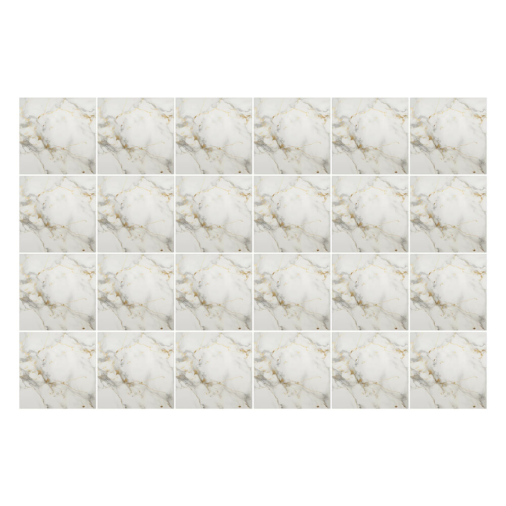 Autocolante pentru gresie Motiv elegant din marmură