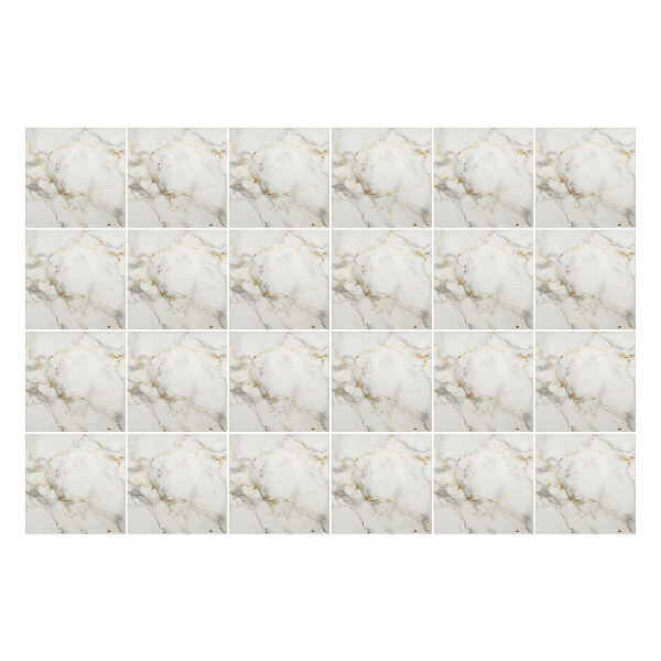 Autocolante pentru gresie Motiv elegant din marmură