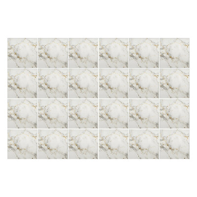 Autocolante pentru gresie Motiv elegant din marmură