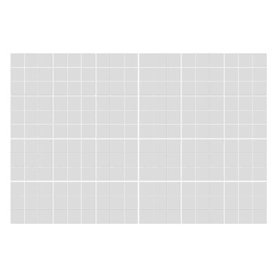 Autocolante pentru gresie Grilă dreptunghiulară