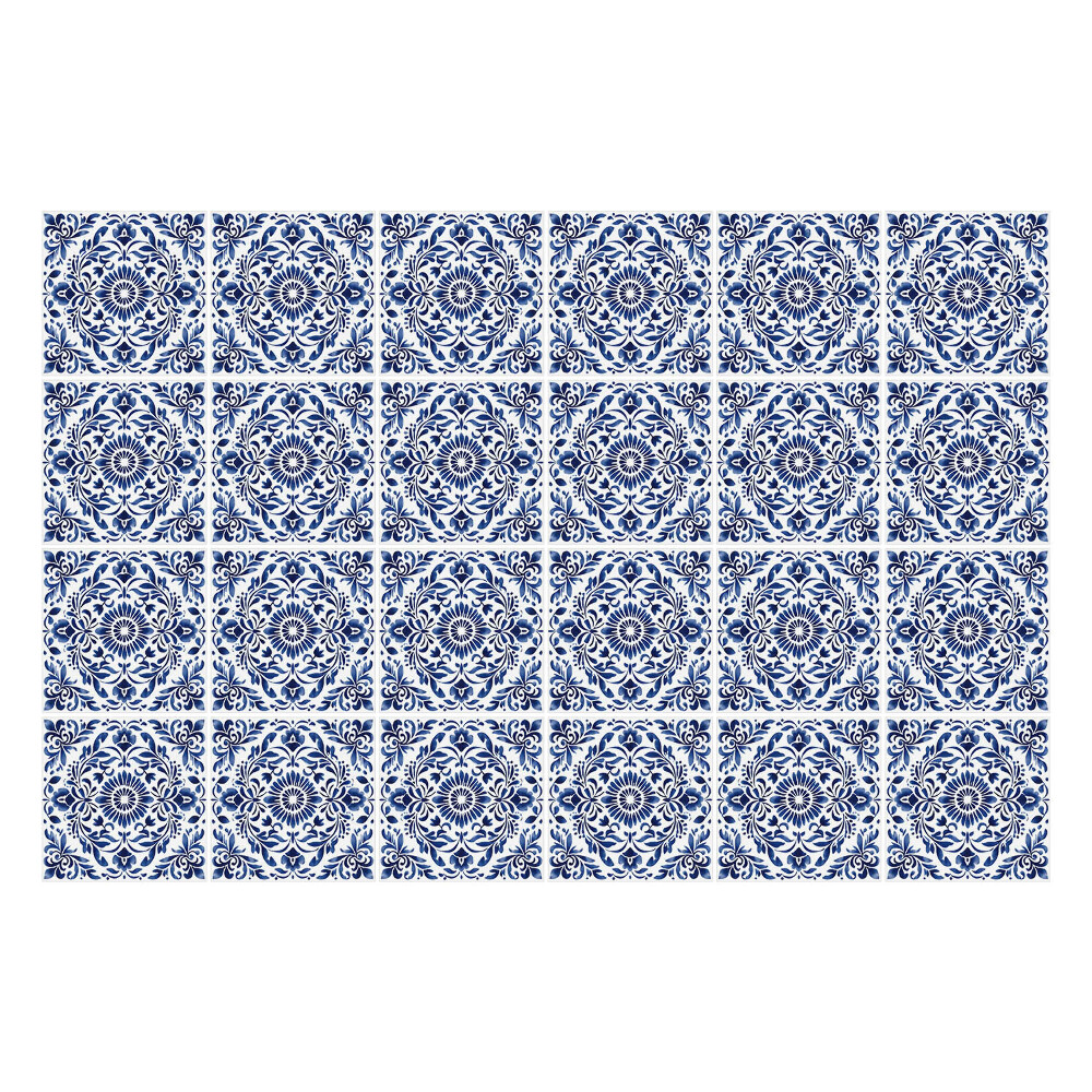 Autocolante gresie Placi bogat decorate